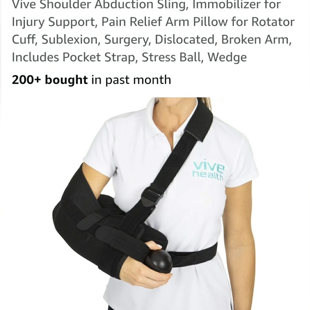 Vive Shoulder Abduction Sling NEW